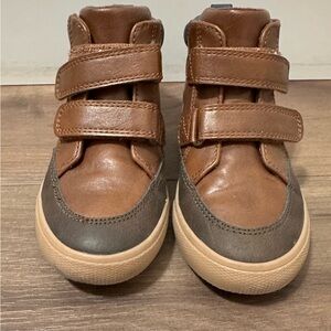 Cat & Jack Brown and Gray Kids Sneakers